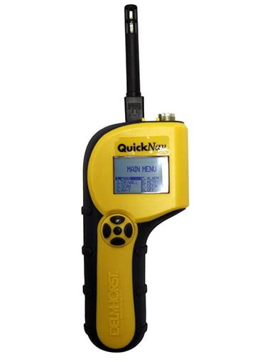 quick nav 3 in 1 moisture meter|Delmhorst QuickNav 3.